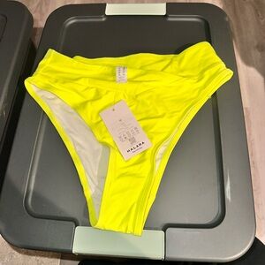 HALARA Bright Yellow Bikini Bottom
